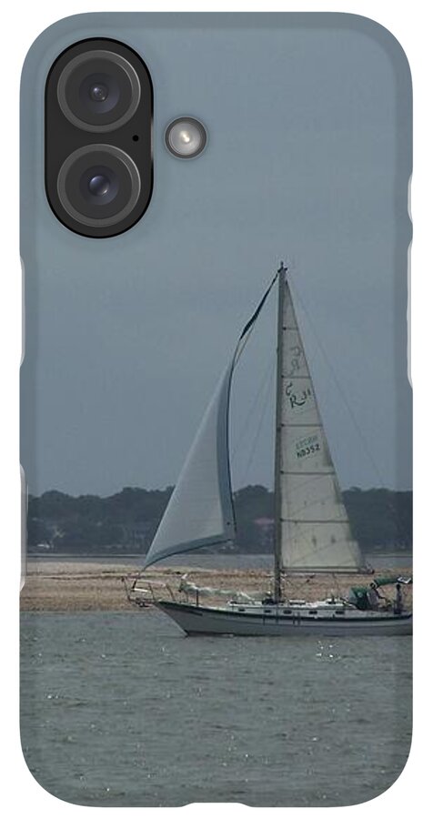 Sailboat on a Calm Sea - Phone Case