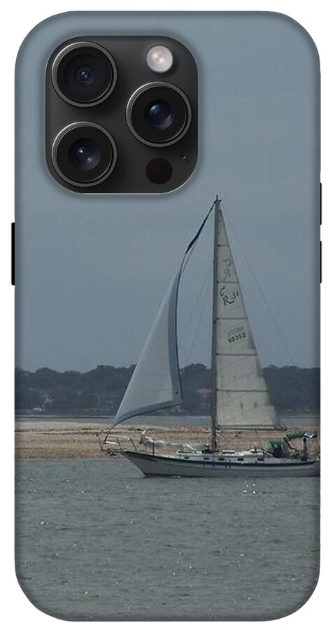 Sailboat on a Calm Sea - Phone Case
