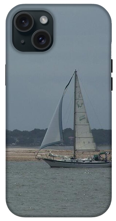 Sailboat on a Calm Sea - Phone Case