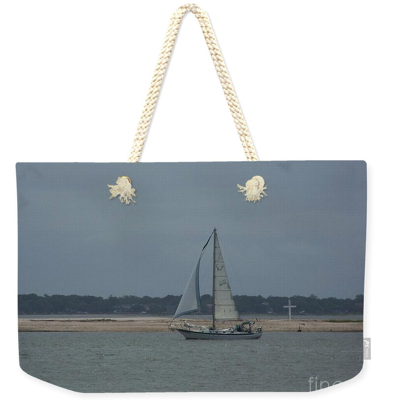 Sailboat on a Calm Sea - Weekender Tote Bag