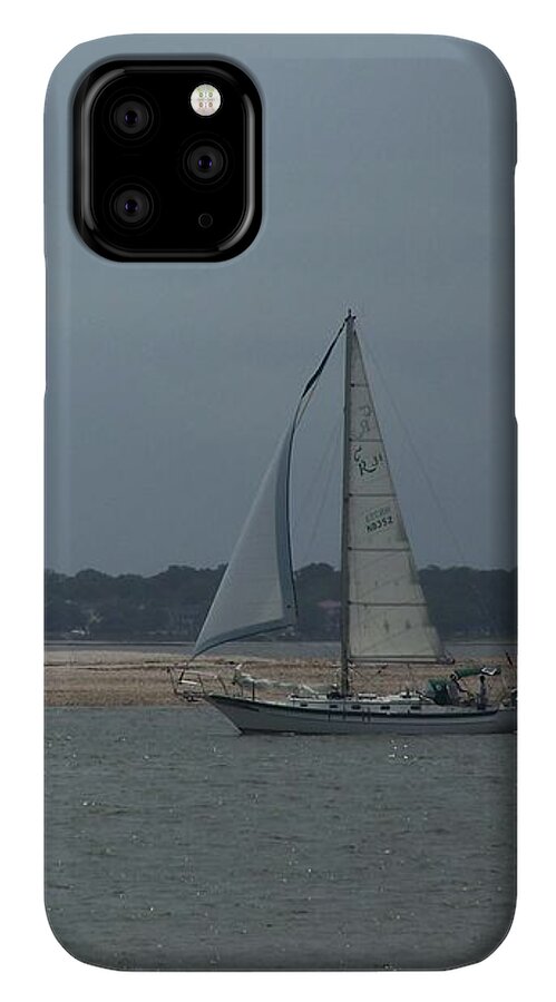 Sailboat on a Calm Sea - Phone Case
