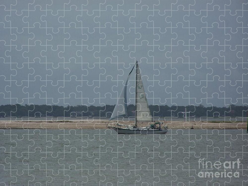 Sailboat on a Calm Sea - Puzzle
