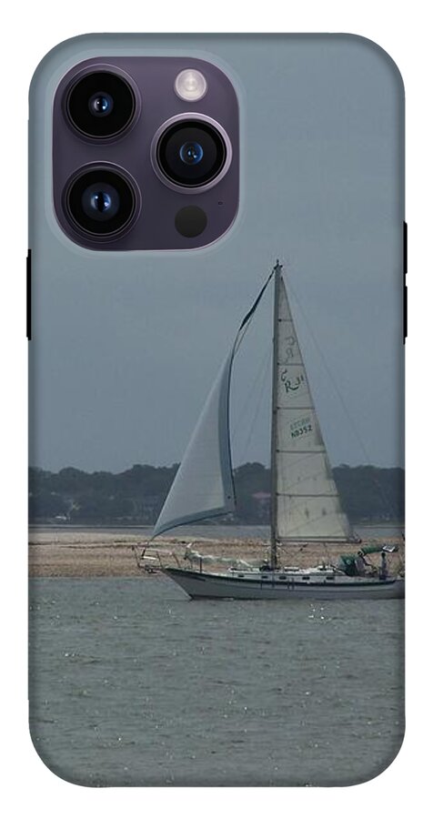 Sailboat on a Calm Sea - Phone Case