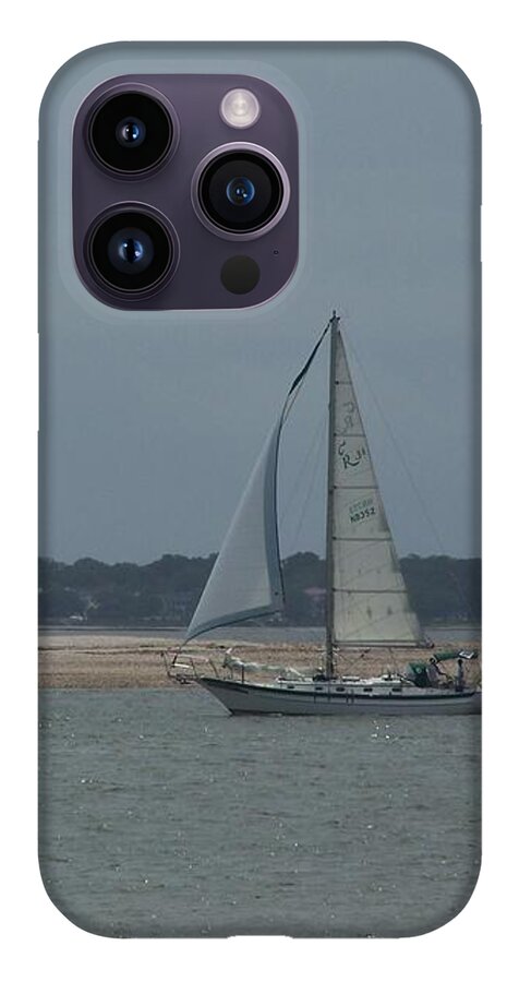 Sailboat on a Calm Sea - Phone Case