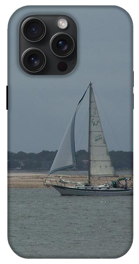 Sailboat on a Calm Sea - Phone Case