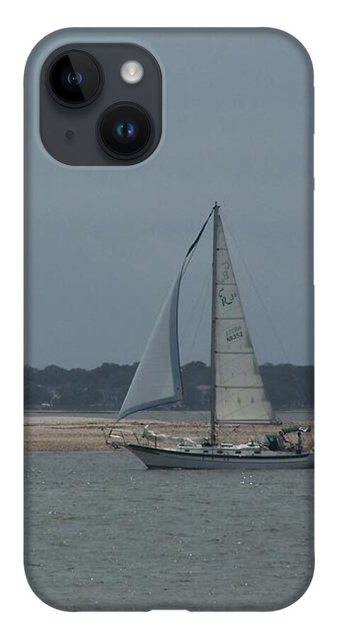 Sailboat on a Calm Sea - Phone Case
