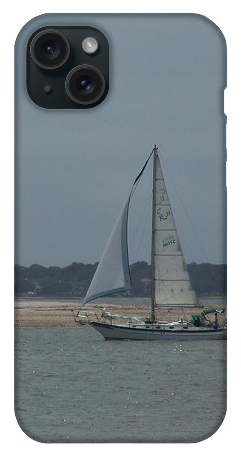 Sailboat on a Calm Sea - Phone Case
