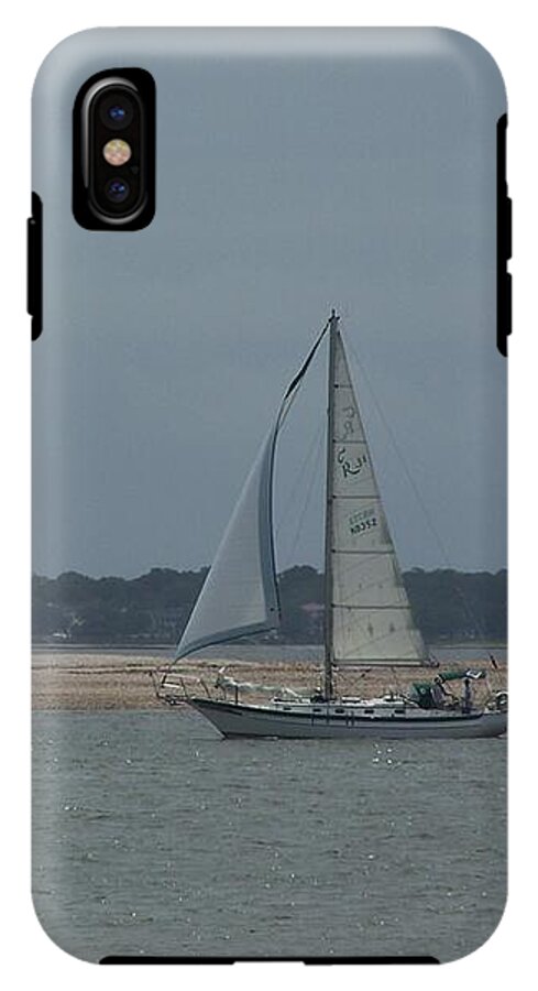Sailboat on a Calm Sea - Phone Case