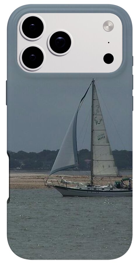 Sailboat on a Calm Sea - Phone Case