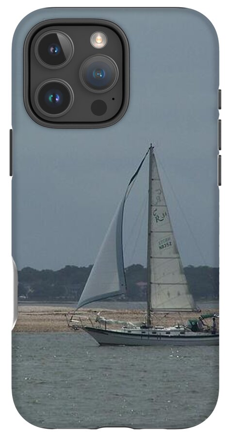 Sailboat on a Calm Sea - Phone Case