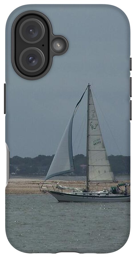 Sailboat on a Calm Sea - Phone Case
