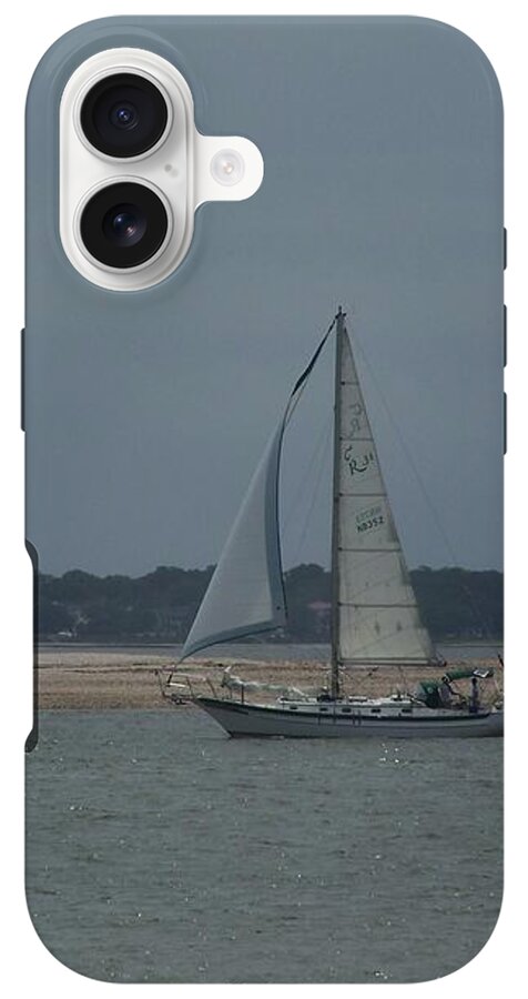 Sailboat on a Calm Sea - Phone Case