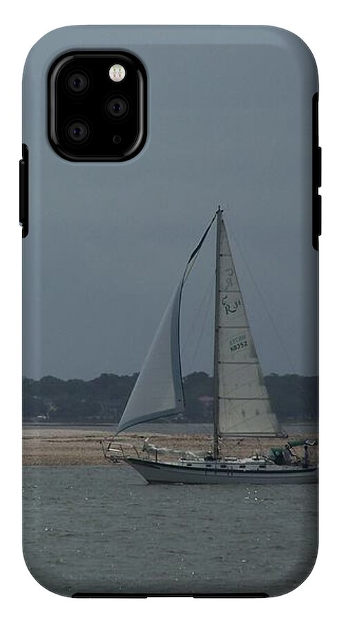 Sailboat on a Calm Sea - Phone Case