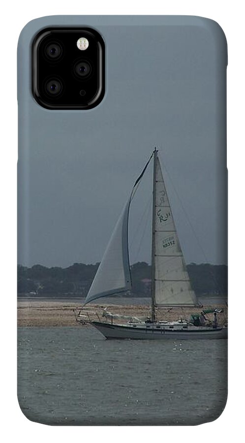 Sailboat on a Calm Sea - Phone Case