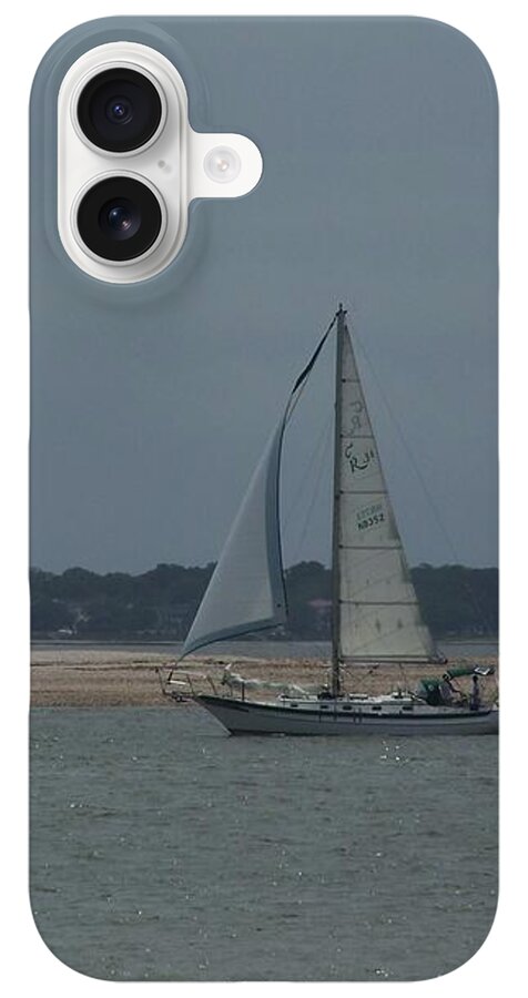 Sailboat on a Calm Sea - Phone Case