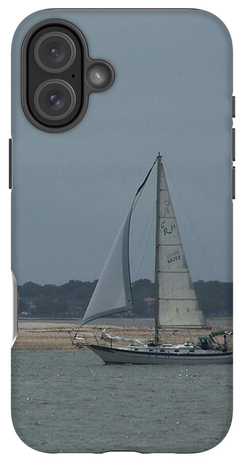 Sailboat on a Calm Sea - Phone Case