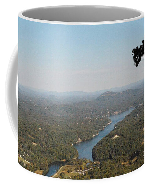 Scenic View of Winding River - Mug