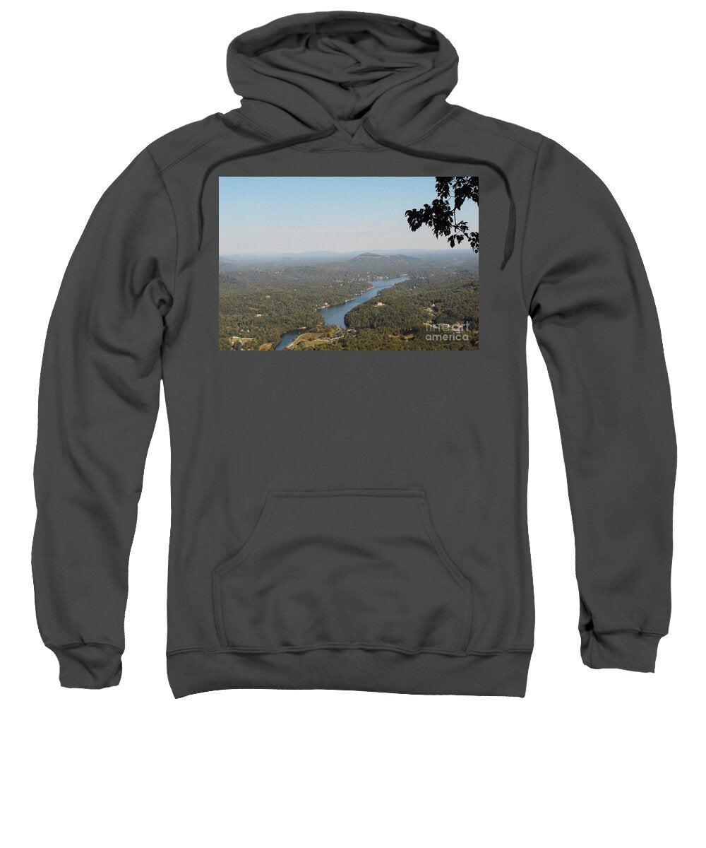 Scenic View of Winding River - Sweatshirt