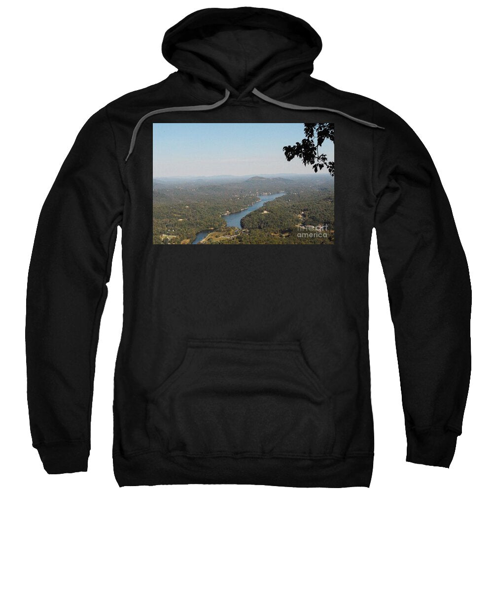 Scenic View of Winding River - Sweatshirt