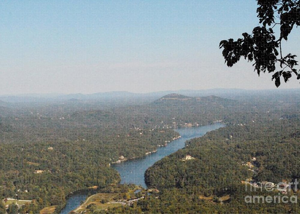 Scenic View of Winding River - Puzzle