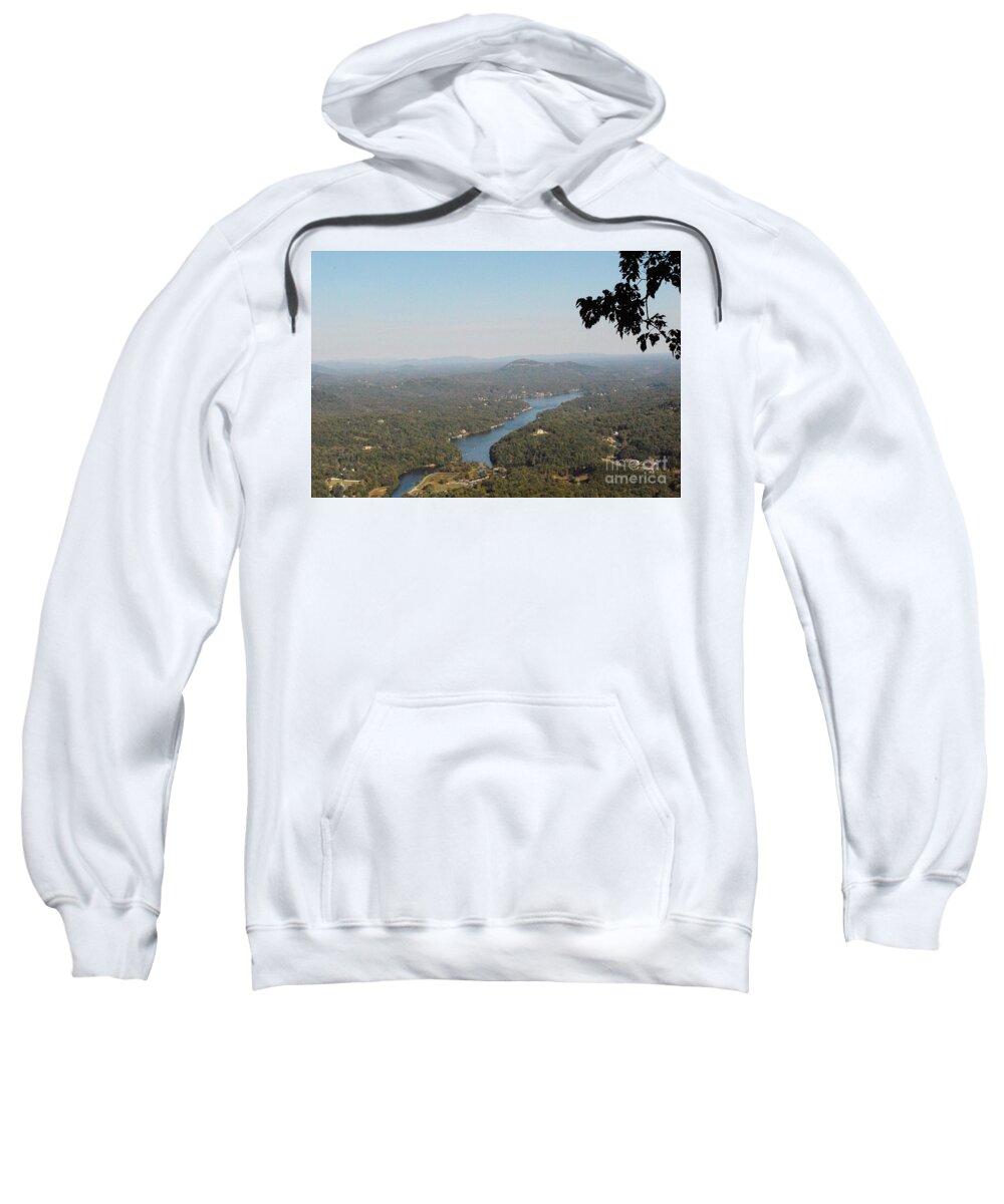 Scenic View of Winding River - Sweatshirt