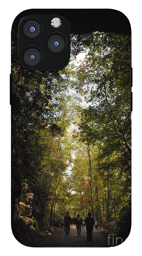 Stroll Through Forest Tunnel - Phone Case