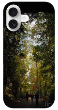 Stroll Through Forest Tunnel - Phone Case
