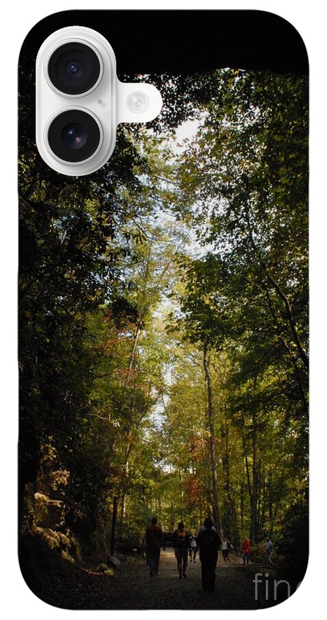Stroll Through Forest Tunnel - Phone Case
