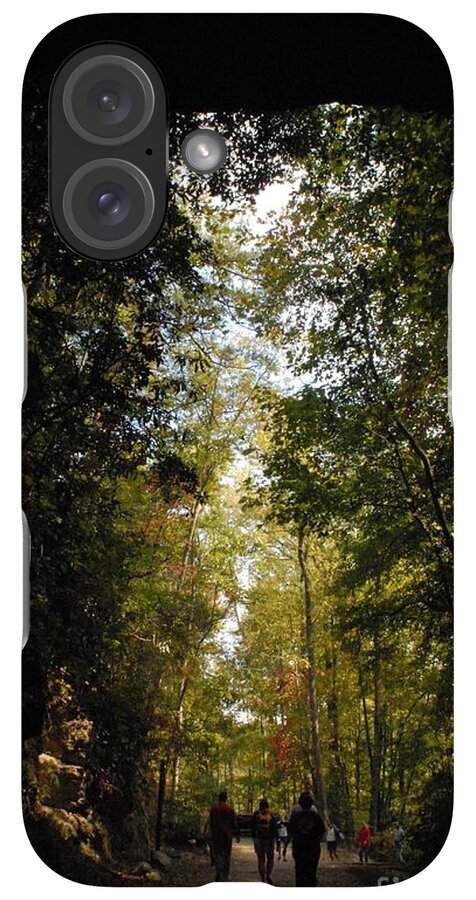 Stroll Through Forest Tunnel - Phone Case