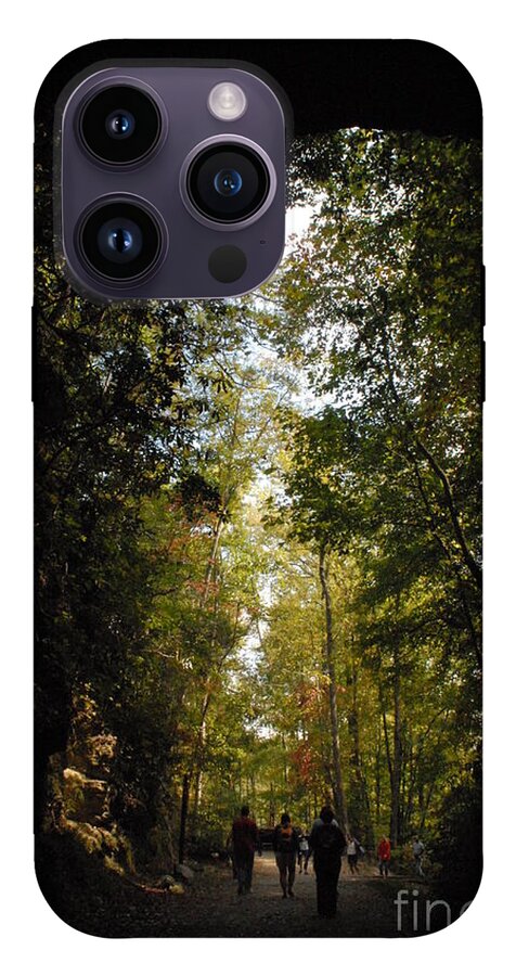 Stroll Through Forest Tunnel - Phone Case