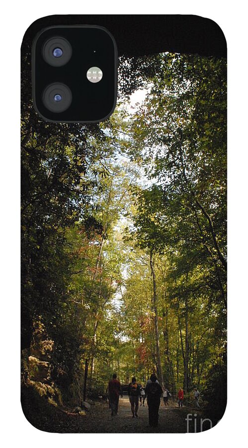 Stroll Through Forest Tunnel - Phone Case