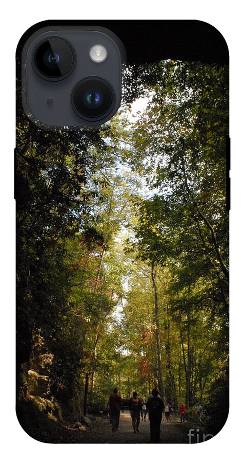 Stroll Through Forest Tunnel - Phone Case