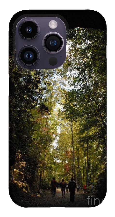 Stroll Through Forest Tunnel - Phone Case
