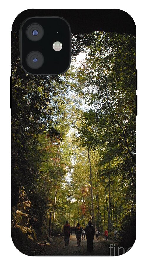 Stroll Through Forest Tunnel - Phone Case