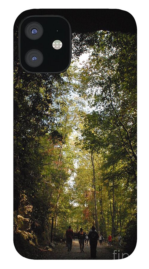 Stroll Through Forest Tunnel - Phone Case