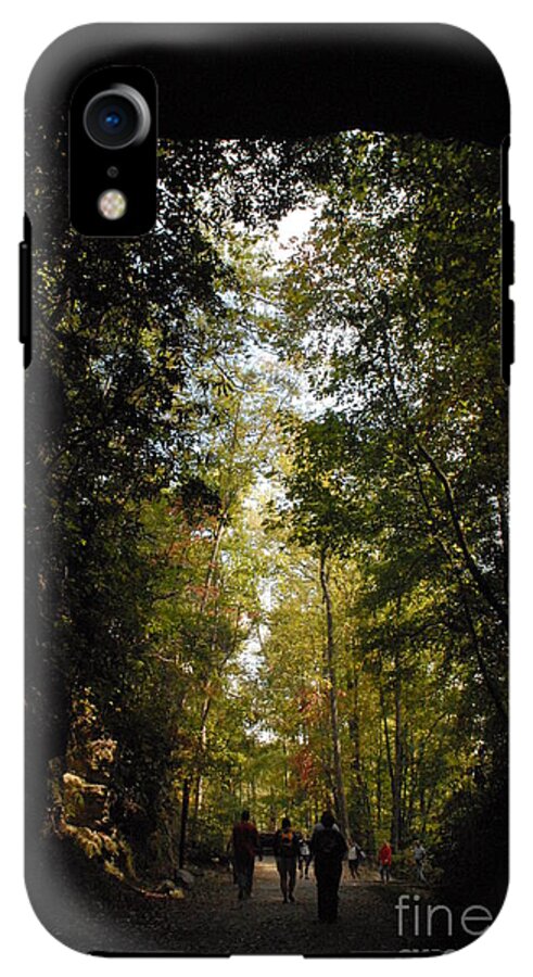 Stroll Through Forest Tunnel - Phone Case