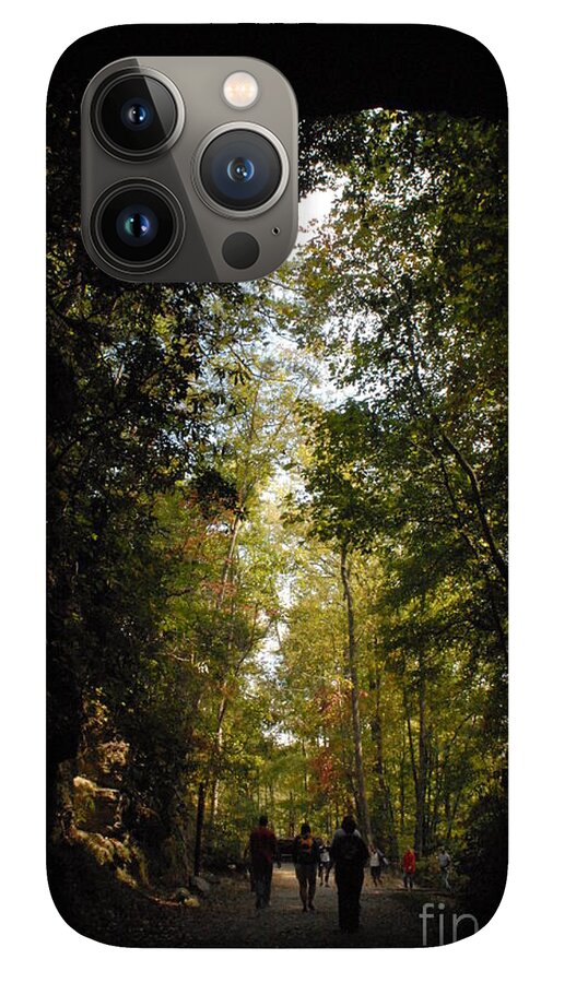 Stroll Through Forest Tunnel - Phone Case