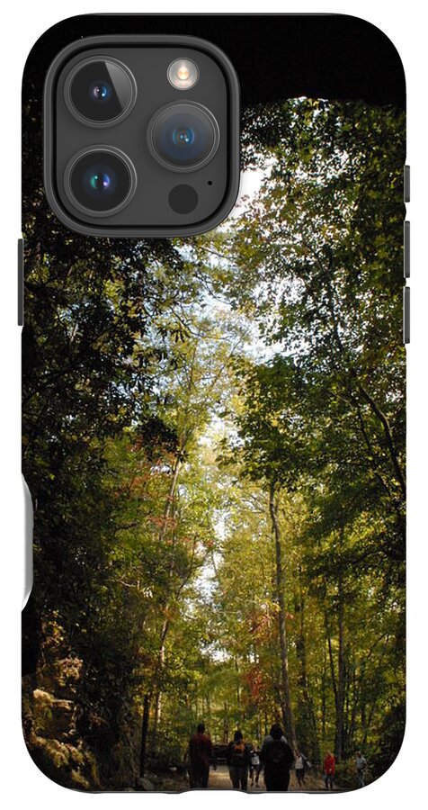 Stroll Through Forest Tunnel - Phone Case