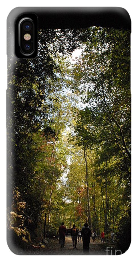 Stroll Through Forest Tunnel - Phone Case