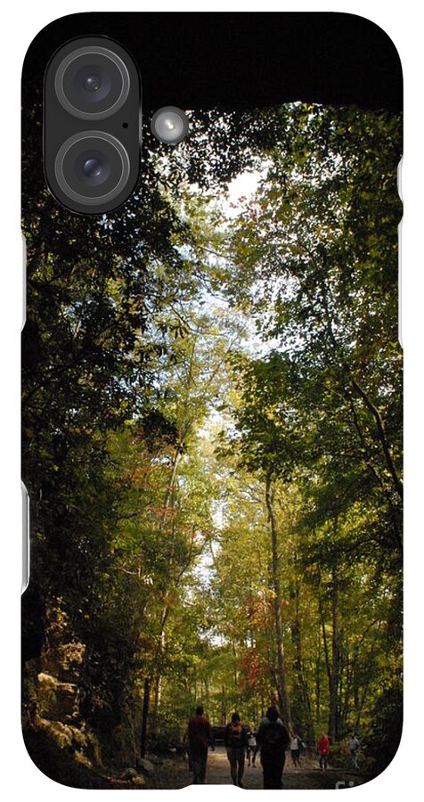 Stroll Through Forest Tunnel - Phone Case