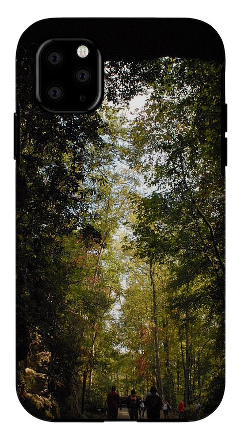 Stroll Through Forest Tunnel - Phone Case