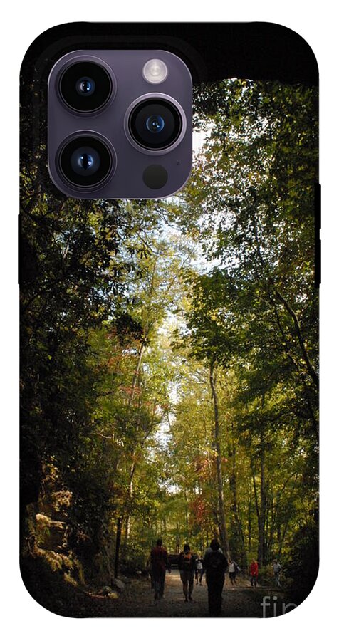 Stroll Through Forest Tunnel - Phone Case