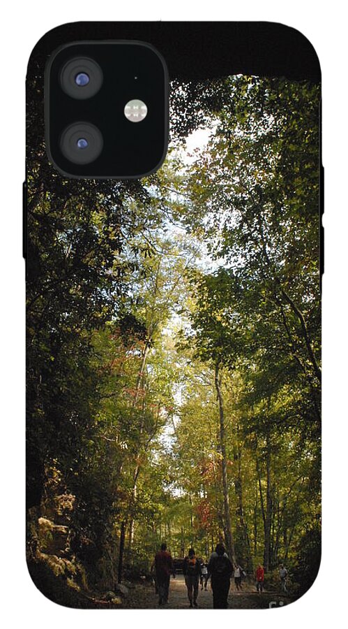 Stroll Through Forest Tunnel - Phone Case