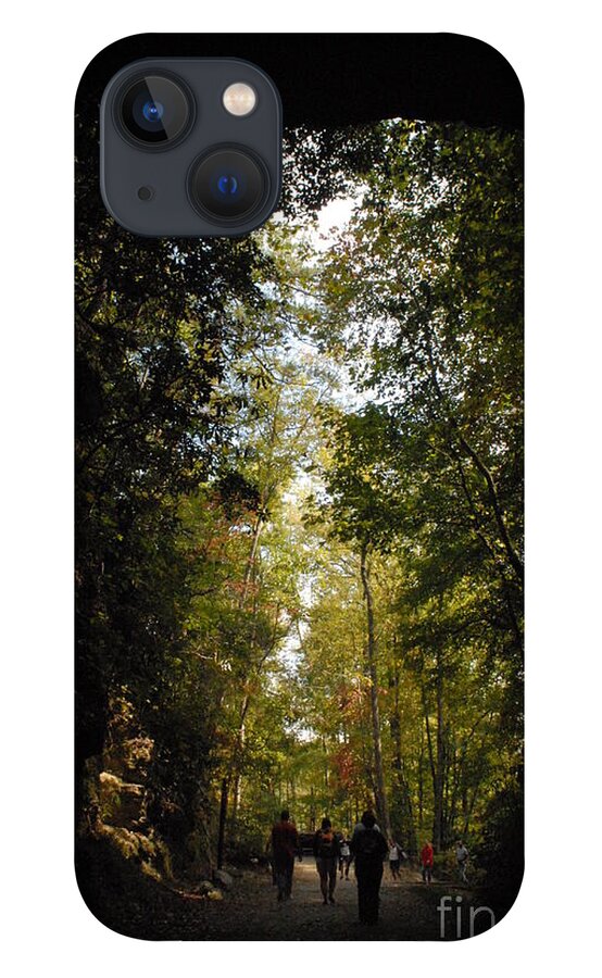 Stroll Through Forest Tunnel - Phone Case