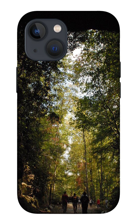 Stroll Through Forest Tunnel - Phone Case