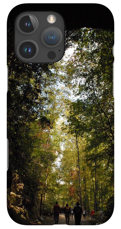 Stroll Through Forest Tunnel - Phone Case