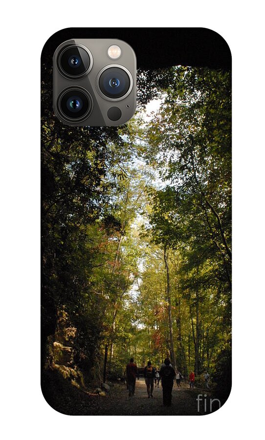 Stroll Through Forest Tunnel - Phone Case