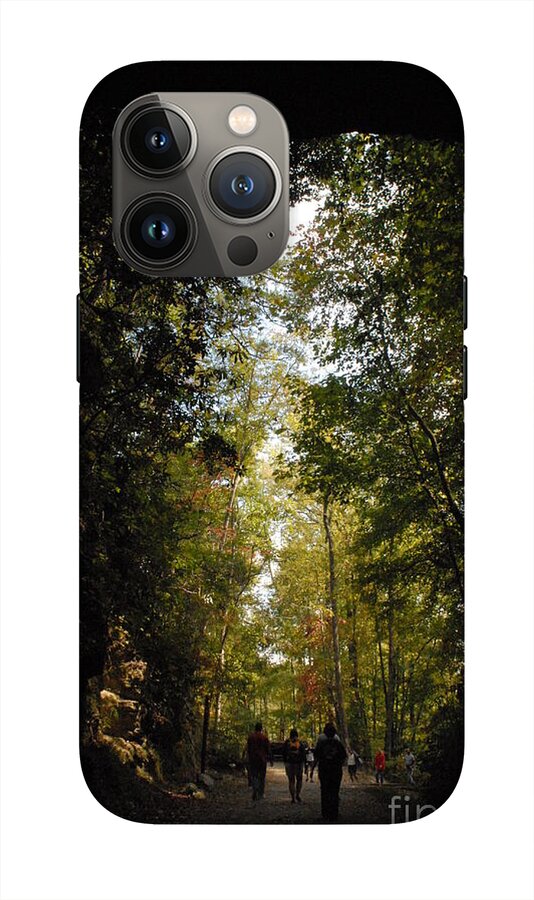 Stroll Through Forest Tunnel - Phone Case