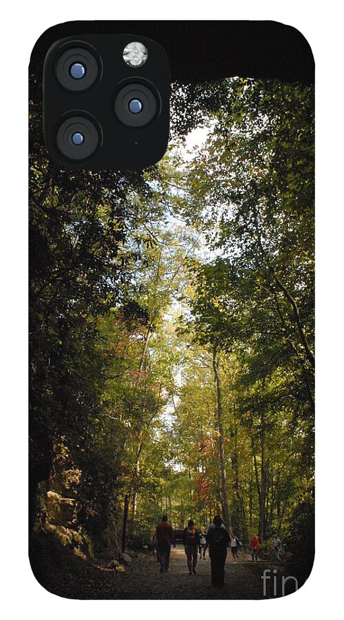 Stroll Through Forest Tunnel - Phone Case