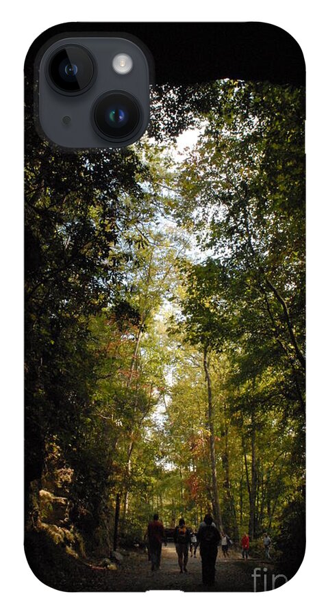 Stroll Through Forest Tunnel - Phone Case